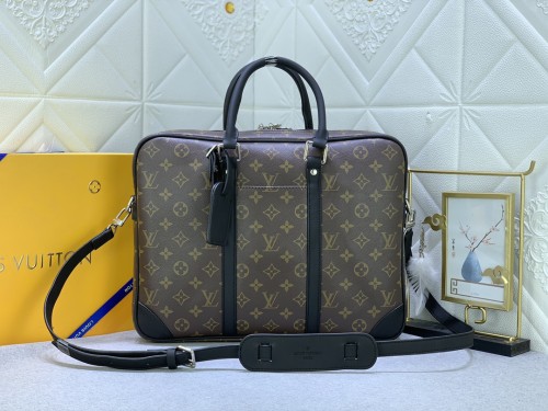 Leather bag ,5A ,size 36.5x27.5x6cm,no box,  B110-278