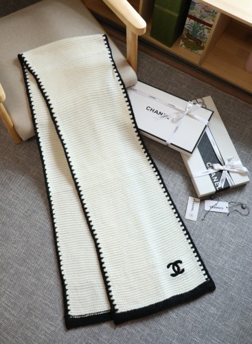 Cashmere cotton scarf , size 33x170cm, no box. SF25-26