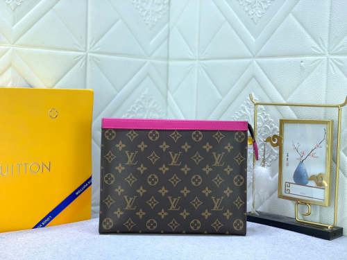 Leather bag ,5A , size 27x21x6cm ,no box,  B68-6074