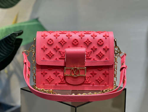 Leather Rose Fluo bag ,mirror , size  25X17X10.5cm ,no box, B250-20