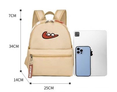 Oxford backpack school bag ,  no box, size 34x25x14cm , B17-411-416