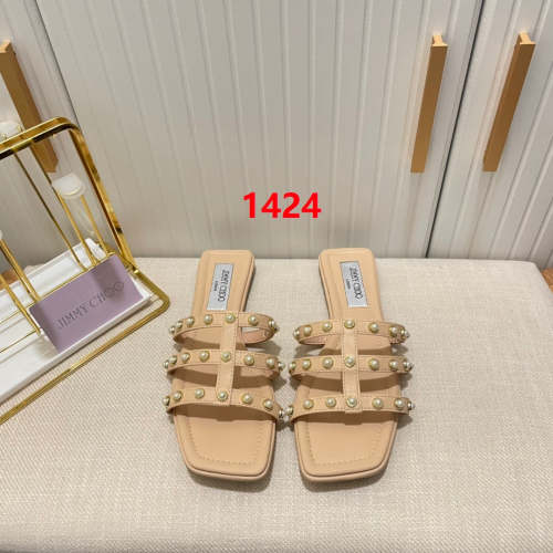 Flat leather sandals slippers , size 35-40 ,with box, SS60-1424-1425