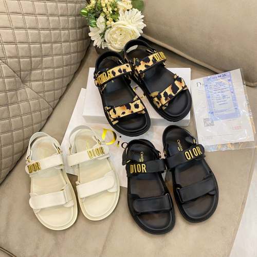 Flat leather sandals slippers shoes , SS70-1410-1413