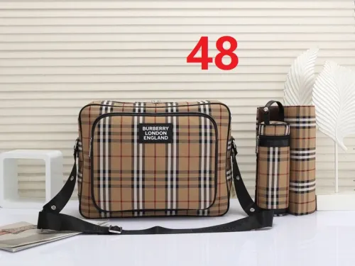 Canvas and split leather baby diaper bag + nursing bottle bag+ cushion, AAA, no box,diaper bag size  35x28x13cm,B98-48