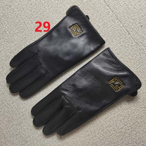 Women's leather gloves, GLS30-29