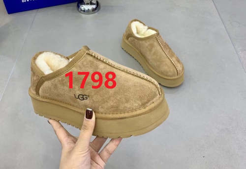 Women flat fur shoes, size 35-42, SS70-1798