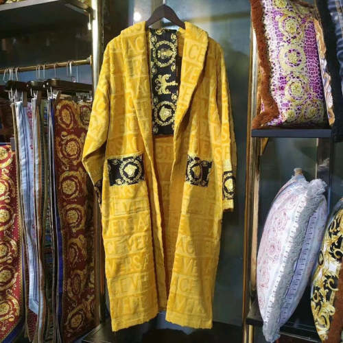 Cottton long bathrobe for men and women,  CL110-93