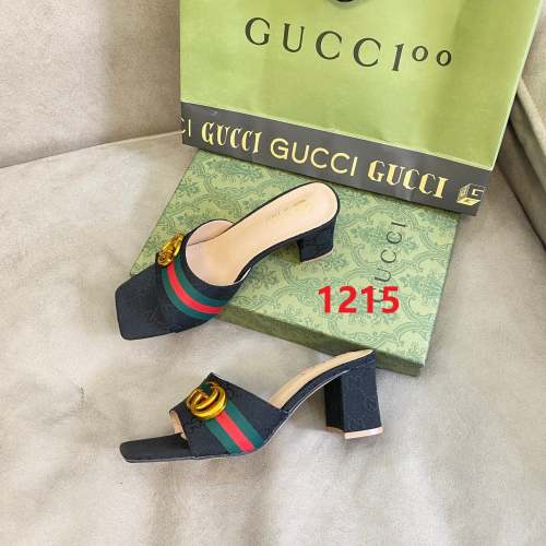 Women's heel slippers shoes , heel 6cm,size 35-40 ,SS50-1215