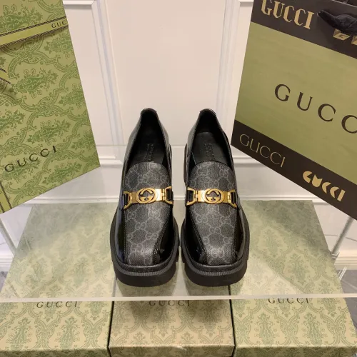 women chunky heel loafers,heel:5.5cm,size 35-40, with box, SS70-1268