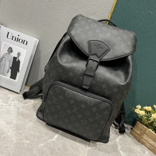 M46683 Canvas leather  bag ,5A,size 32x40x19cm, no box, B110-192
