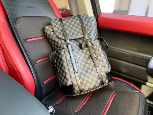Split leather  bag ,4A,size 41x48x13cm, no box, B88-1681