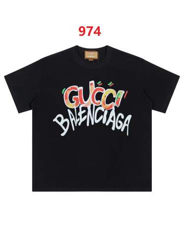 Fashion cotton T shirt for men and women, CL25-974-975