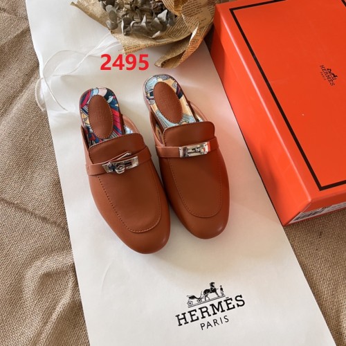 Women flat slipper shoes,  size 35-42, SS60-2495