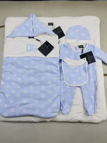 Newborn Baby crawl suit five-piece suit Cloak quilt  set clothes , CL110-140-141