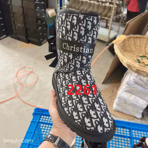 Women flat snow boots  shoes, size 35-42, SS60-2261