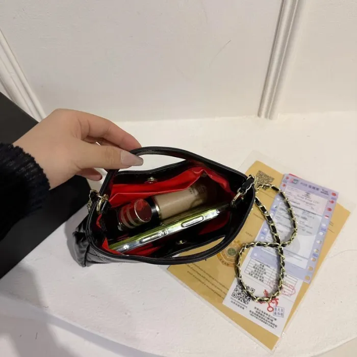 PU leather bag , budget,size 22x17x5cm, B28-562