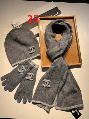 cashmere cotton scarf and gloves and hat ,no box. HX68-25-27
