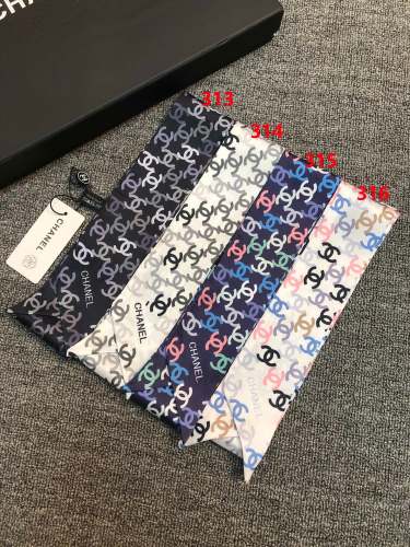 Silk scarf, hair tie , NO BOX, size:8-120cm,  SF15-313-316