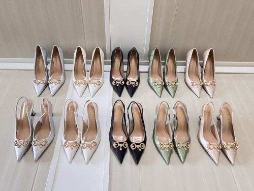Women heel shoes,heel 9cm,  size 34-42, SS60-374-383