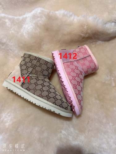 Adult  kids family flat snow boots shoes, wih box, size 25-44, SS50-1411-1412