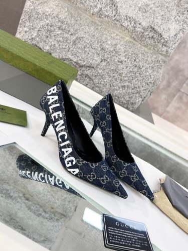 women heel shoes, heel 8cm,size 35-40, with box, SS60-1433