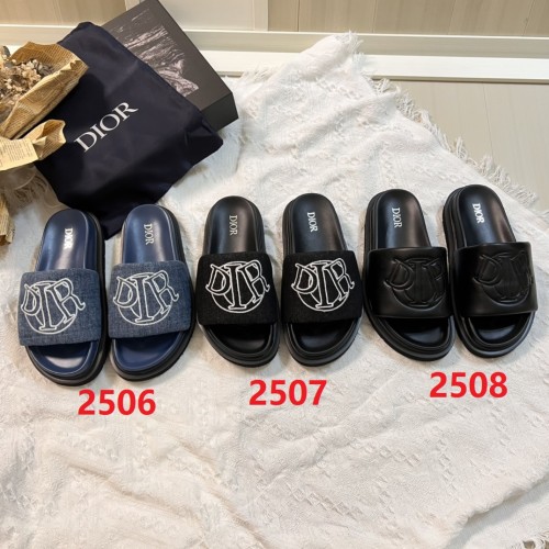 Women flat slipper shoes,  size 35-42, SS60-2506-2508