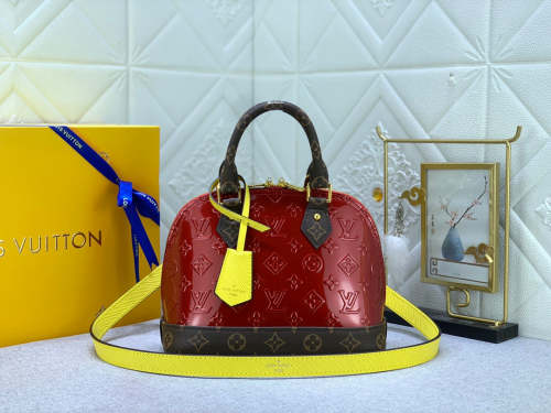 Alma Leather  bag ,5A , size 25x17.5x11.5cm ,no box,  B110-146