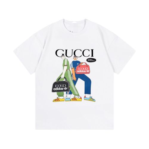 Fashion cotton T shirt for men and women, CL25-743-744