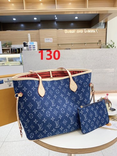 Canvas PU leather bag ,budget ,size 32x28x16cm,no box,  B35-130