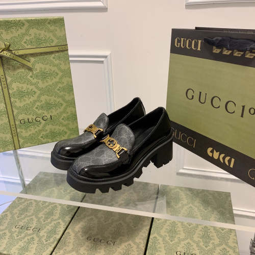 women chunky heel loafers,heel:5.5cm,size 35-40, with box, SS70-1268