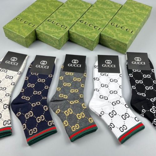 Cotton midtube men's and women's socks, there are 5 pairs in a box.Free size,CL25-88