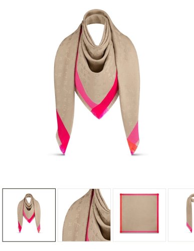 cashmere silk scarf , size: 140*140cm, no box, with dustbag. SF25-1021-1022