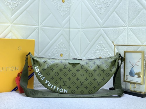 M23779 Canvas leather  bag ,5A,size 39x19x10cm, no box, B110-213