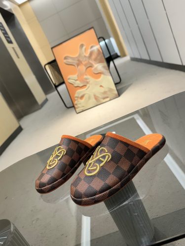 Wowen men leather couple slippers shoes,top quality, size 35-46, SS88-672