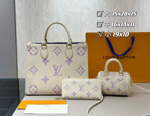 Split leather bag a set,3A ,no box,  B75-95