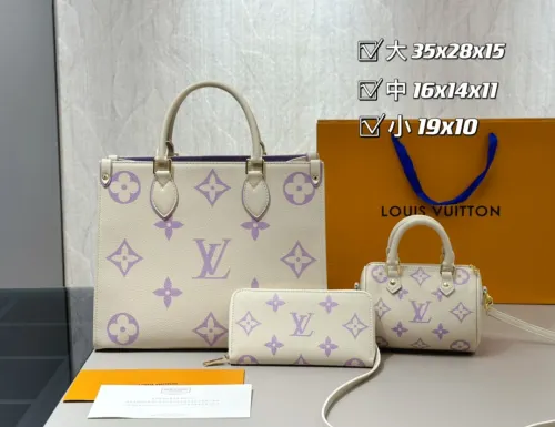 Split leather bag a set,3A ,no box,  B75-95