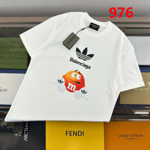 Fashion cotton T shirt for men and women, CL25-976-977