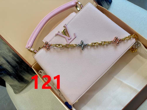 Capucines Leather  bag ,5A , size 27x20cm ,no box,  B110-121