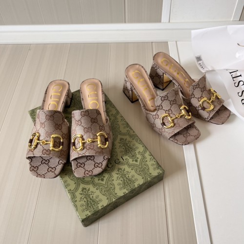 Women heel slipper shoes,heel 2.5cm or 7cm, size 34-42, SS50-1561-1562