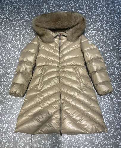 Women's winter thick white duck down jacket coat, CL200-32