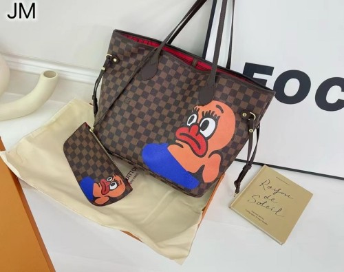 PU leather bag ,budget ,size 43x27x17cm,no box,  B35-115