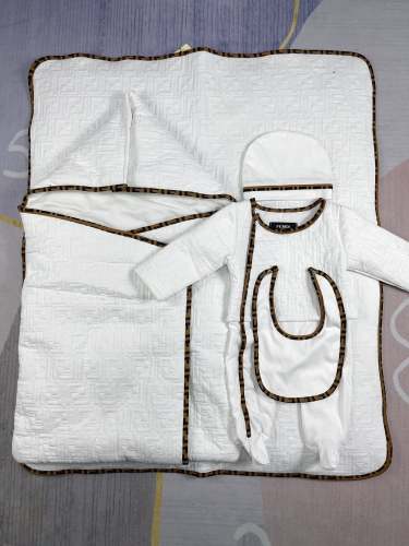 Newborn Baby crawl suit five-piece suit Cloak quilt  set clothes , CL110-142-143