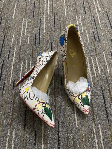 Women leather heel shoes,size 35-42, SS88-719