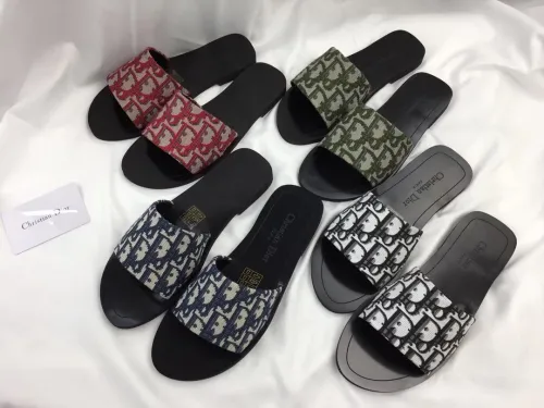 Flat leather sandals slippers , size 34-42 ,with box, SS50-1029-1032