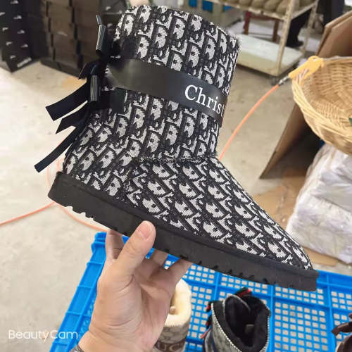 Women flat snow boots  shoes, size 35-42, SS60-2261