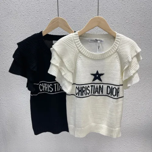 Cotton elastic short sleeves t shirt for women, CL30-635-637