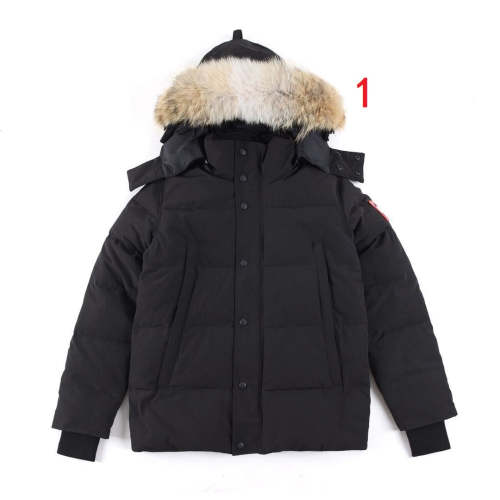 winter thick white duck down jacket, CL200-1-3