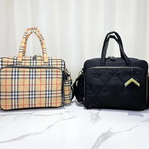 Canvas and split leather baby diaper bag + nursing bottle bag+ cushion, AAA, no box,diaper bag size  40x26x14cm,B98-65-66