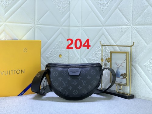 Canvas leather  bag ,5A,size 24.5X16X4.5cm, no box, B110-204