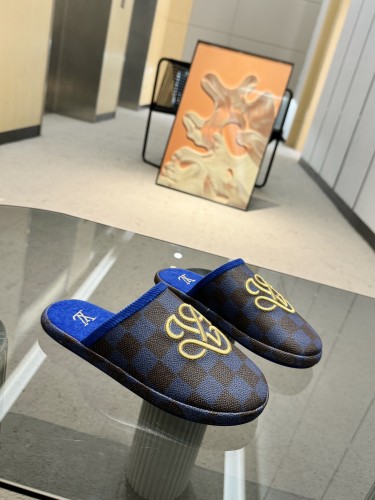 Wowen men leather couple slippers shoes,top quality, size 35-46, SS88-671